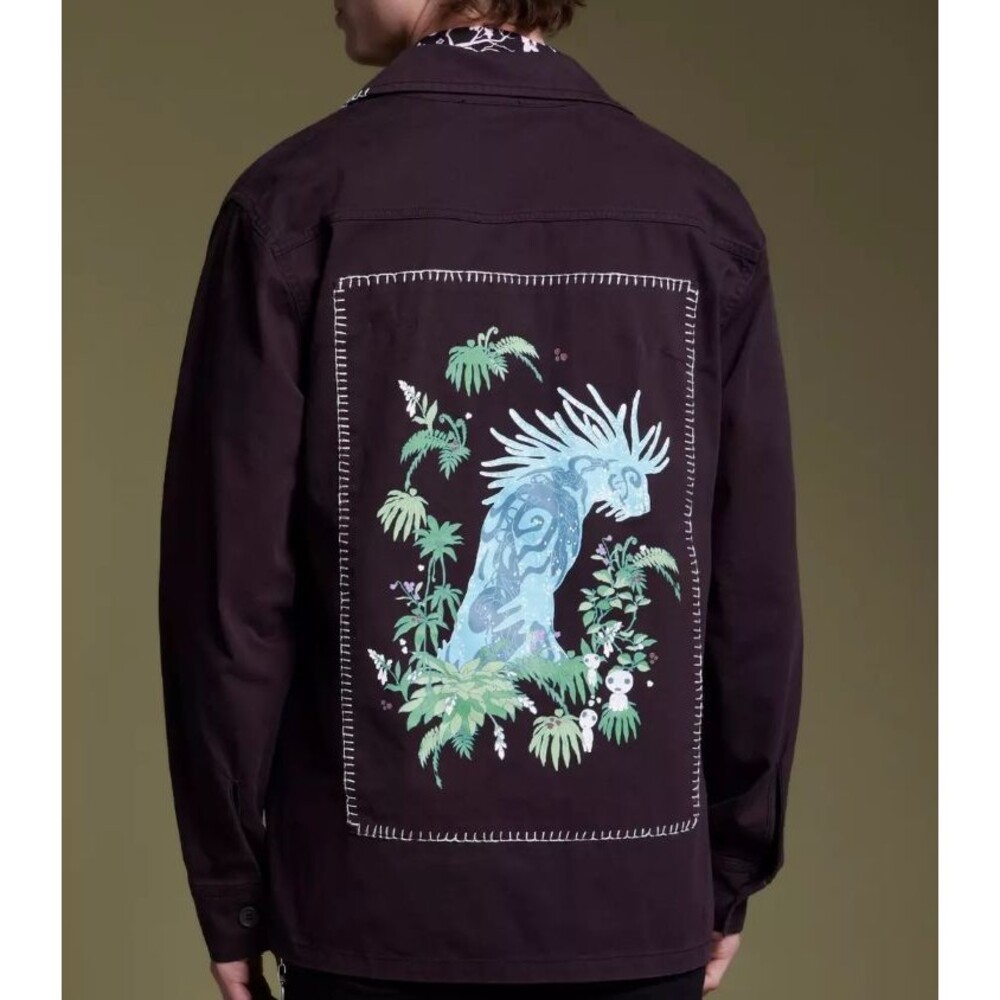 RARE Our Universe Studio Ghibli Princess Mononoke Forest Spirit Jacket Coat NWT